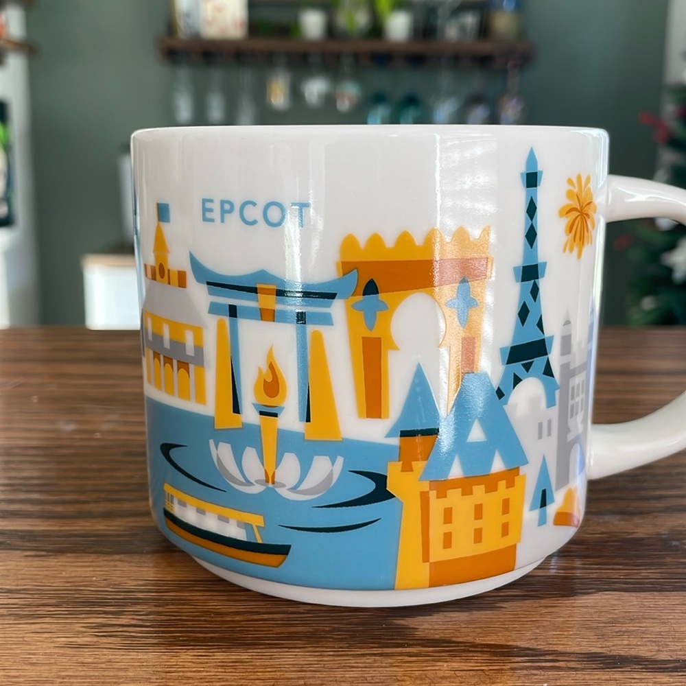 STARBUCKS Disney Epcot “YOU ARE HERE” 14oz mug